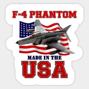 F-4 Phantom USAF Made in the USA Sticker